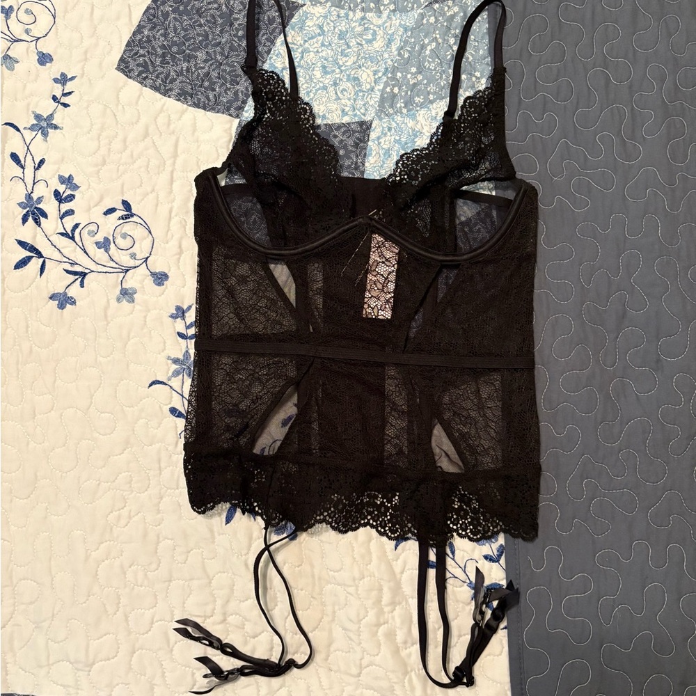 Victoria's Secret Black Lace Lingerie